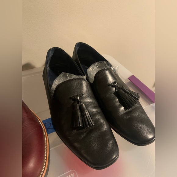 Céline Square Toe Tassel Loafers - Picture 5 of 5